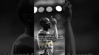 Usain Bolt Quote  2  30  fypシ゚viral trendingshorts memes motivation trending edit dominate [upl. by Oivaf679]