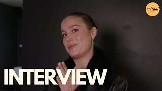 The Marvels  Brie Larson  quotCarol DanversCaptain Marvelquot  Interview [upl. by Akenihs]