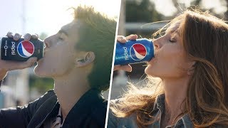 Pepsi Superbowl 2018 Commercial Cindy crawford Presley Gerber Britney Spears [upl. by Annoya]