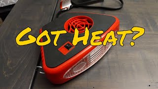 Harbor Freight 12V Auto Heater  Defroster With Light Review does it work [upl. by Hendrickson]