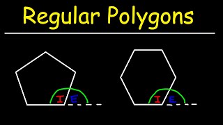 How To Calculate The Interior Angles and Exterior Angles of a Regular Polygon [upl. by Assedo]