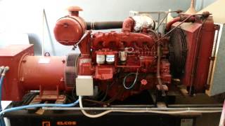 Prova avviamento Gruppo elettrogeno 115 kva motore IVECO [upl. by Gonyea300]