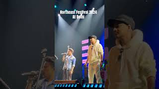 Ekadoshi ratiya Zubeen Garg and Montumoni Saikia together at Northeast Festival 2024 Delhi [upl. by Estell]