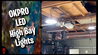 OKPRO LED High Bay Lights  MumblesVideos Product Review [upl. by Aniraz]