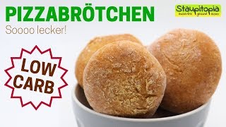 So kannst du köstliche Low Carb Pizzabrötchen selber machen  Low Carb Brot Rezepte [upl. by Iline]