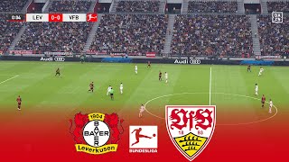 LIVE 🔴 BAYER LEVERKUSEN vs STUTTGART  Bundesliga 20242025 Deutsche Liga  FL 2025 Gameplay [upl. by Aurelie195]