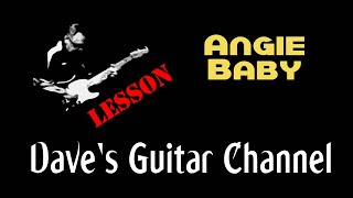 LESSON  Angie Baby by Helen Reddy [upl. by Atinra]