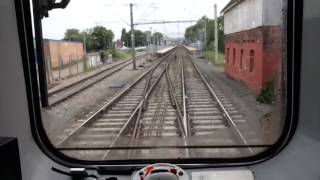 Train driver leaves seat at full speed through Cheshunt station [upl. by Laemsi]