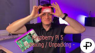 Raspberry Pi5  Unboxing  Unpacking und Einrichtung neue SDKarte  Pi OS mit Pi Imager [upl. by Dorothi]