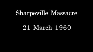 Sharpeville massacre was turning point in antiapartheid movement [upl. by Yaned]