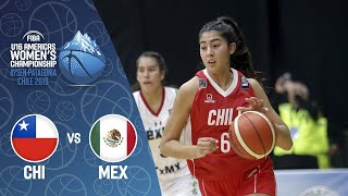 Chile v Mexico  FIBA U16 Womens Americas Championship 2019 [upl. by Morrison]