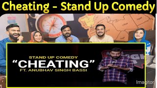 Cheating  Stand Up Comedy ft Anubhav Singh Bassi SpicyReactionpk [upl. by Aynotal]