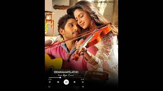 iddarammayilatho Iddarammayilatho Movie  Love cover BGM VIRAL BGM RINGTONES [upl. by Philippine]