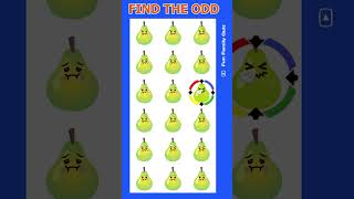 Find the ODD One Out Fruit 🍎🥭 Emoji Quiz  Fun Family Quiz oddoneout [upl. by Sida171]