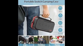 Switch OLED Carrying Case Compatible with Nintendo SwitchOLED Model [upl. by Kcireddor]