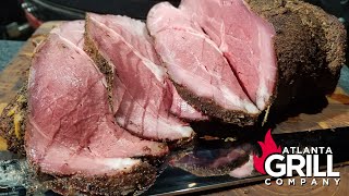 Smoked Sirloin Tip Roast on the Kamado Joe [upl. by Ahsinrat]