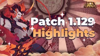 Patch 1129 Highlights  AFK Arena [upl. by Anuahc]