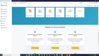 Datacamp Review طريقة الاشتراك المجاني والمخفض لموقع داتاكامب وملاحظاتي عليه [upl. by Trinetta]