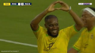 JayJay Okocha Highlights Team Ronaldinho vs Team Roberto Carlos  The Beautiful Game 2023 [upl. by Llenahc]