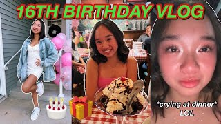 16TH BIRTHDAY VLOG  Vlogmas Day 8 [upl. by Ramal]