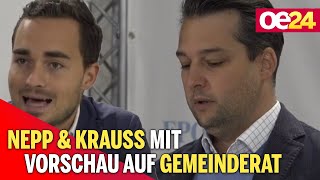 Nepp amp Krauss mit Vorschau auf Gemeinderat [upl. by Yesrej705]