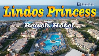 Lindos Princess Beach Hotel Lardos Greece [upl. by Dollar]