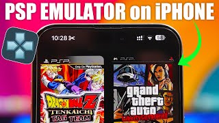 PSP Emulator PPSSPP Setup Guide for iPhone  iOS 17 [upl. by Chafee60]