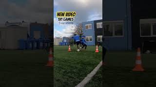 New Video  1V1 games 🔥 soccer soccerdrills football footballdrills soccershorts [upl. by Rudy]