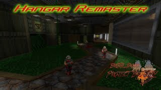 Doom E1M1 Hangar Remaster  Project Brutality 30 [upl. by Airahs]