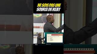 NE SOIS PAS UNE SOURCE DE REJET   Pasteur Mohammed SANOGO [upl. by Adnamar]