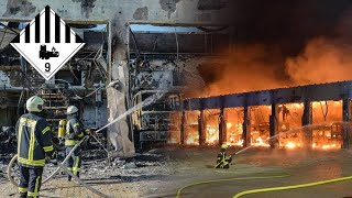 LithiumIon Batteries Spark Fire Station Disaster Germany [upl. by Niklaus51]