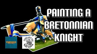 Painting A Bretonnian Knight [upl. by Dolly]