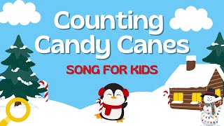 Counting Candy Canes  Fun Kids Song to Count to 5 [upl. by Alym]