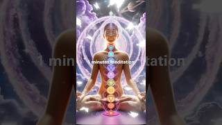 【3D】1 minute meditation chakras clearing awakening universe healing [upl. by Mcleod196]