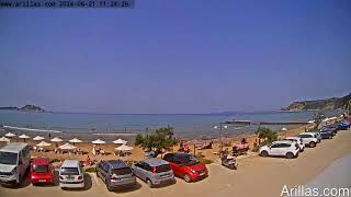 20240621 Arillas Corfu Live Webcam [upl. by Dominick]