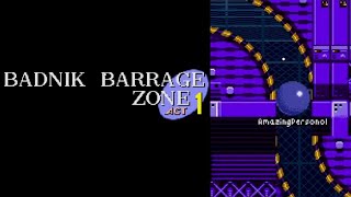 Classic Sonic Simulator V12  Badnik Barrage Zone Act 1 SonicTails5415 [upl. by Amitie697]