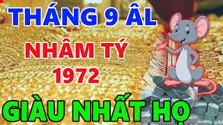 Cửu Huyền Thất Tổ báo mộng tuổi NHÂM TÝ 1972 tháng 9 âm lịch THẦN TÀI ƯU ÁI TIỀN BẠC HANH THÔNG [upl. by Dimitry]