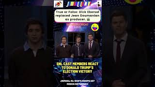 Comedy Quiz SNL😂 Election Trump Win  Dick Ebersol replaced Jean Doumanian as producer 🎬 tiktok [upl. by Eralc]