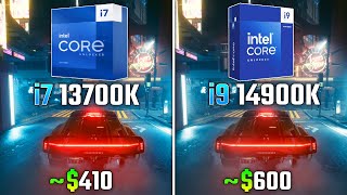 INTEL i713700K vs INTEL i914900K  Test in 6 Games [upl. by Teeniv]