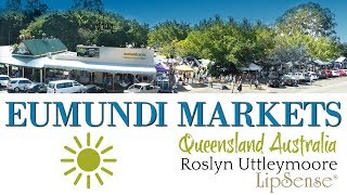 Eumundi Market Queensland Australia [upl. by Eelaroc]