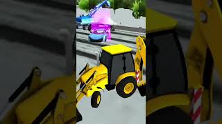 JCB Backhoe Loader Driving And Opareting Gameplay Video shortsfeed [upl. by Langdon948]