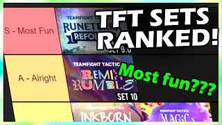 Ranking TFT Sets by How Much FUN I had [upl. by Reinke545]