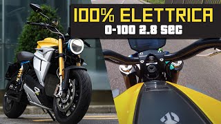 Ho provato una MOTO 100 ELETTRICA   Energica Eva Esseesse9 RS [upl. by Modestia]