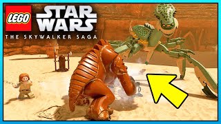 RANCOR vs ACKLAY in LEGO Star Wars The Skywalker Saga [upl. by Sivle]