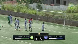 Highlights Cotonsport Garoua 40 Apejes Mfou Jean Pipi Kalgon kada Issa Fadyl Edimo Njoo [upl. by Pahl]