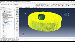 Disc Brake Analysis on ABAQUS [upl. by Ewall]