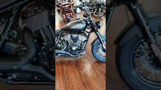 2022 Indian Chief Bobber Dark Horse with Stage 1 Exhaust shorts [upl. by Backer564]