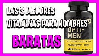 Mejores vitaminas para hombre calidad precio en 2024 ✅ ¿Qué multivitamínico comprar barato [upl. by Attelahs]