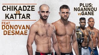 CHIKADZE vs KATTAR  Analyse avec Donovan Desmae bonus GaneNgannou [upl. by Idid904]