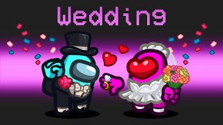 WEDDING Mod in Among Us [upl. by Raffin]